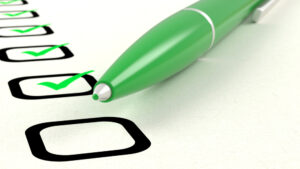 Landlord’s Guide to The Eviction Process: What You Need to Know 3 green pen on paper with check marks