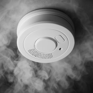 Smoke Detector in the ceiling